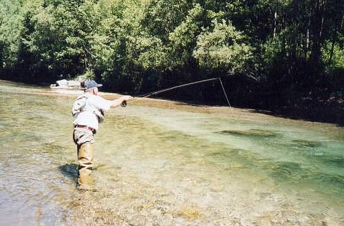 ...und dem Nymphenfischen auf Sicht?