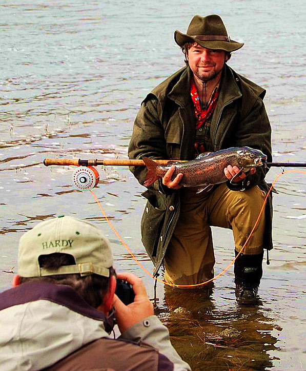 Am Hauspool Camp Tengis, Fluss Shishkid - September 2007