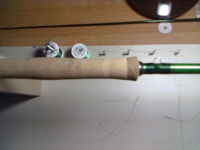 Das meine ich als "Korkabschluss" hier aus Essigbaum, davor ist natürlich ein Winding Check