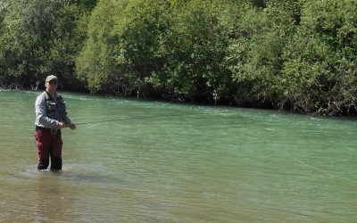 schwedische "Wathose" mit 5Fingershoes (unter Wasser)