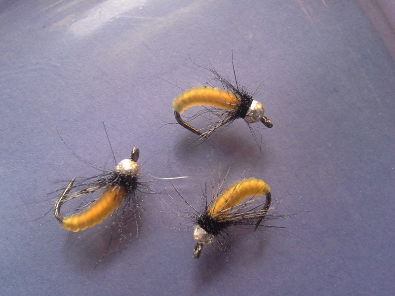 unter Wasser, schwimmen also nicht ...