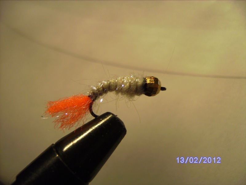 Ice- Dub Nymphe auf Gamakatsu F314 Gr. 10