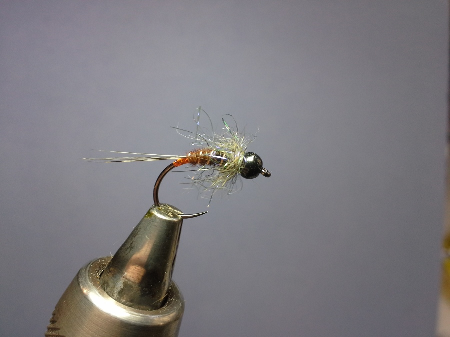 Iridescent Pheasant Tail Nymph #12
