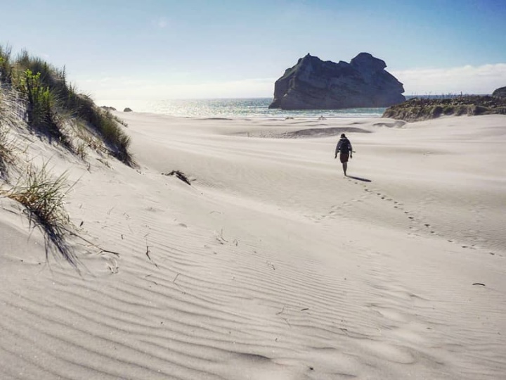 Wharariki Beach