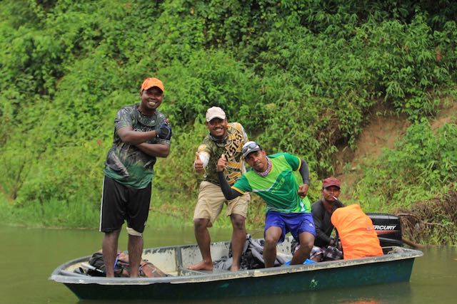 Die vier angehenden Guides